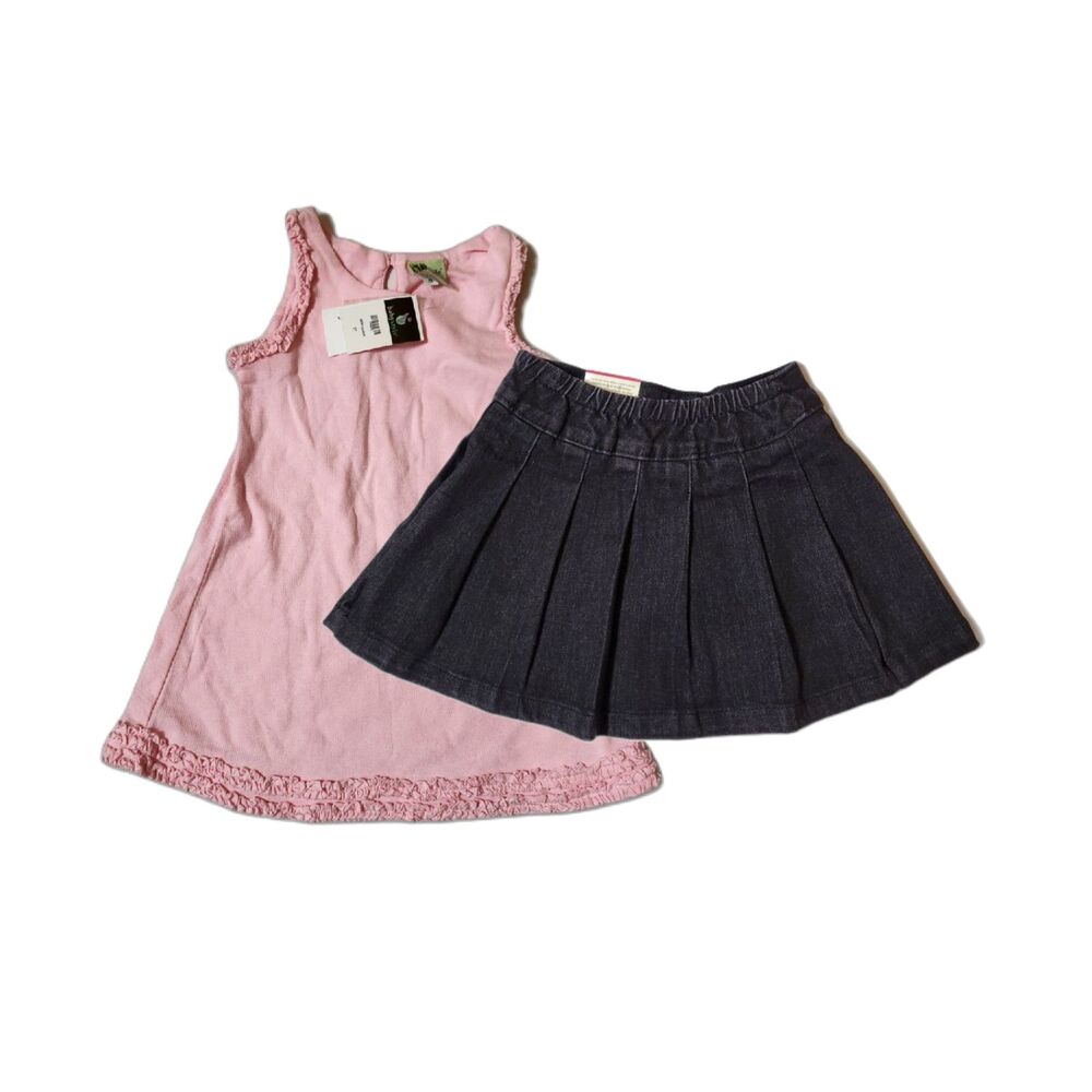 Toddler Girls 2T Skort & Tank Top Set New